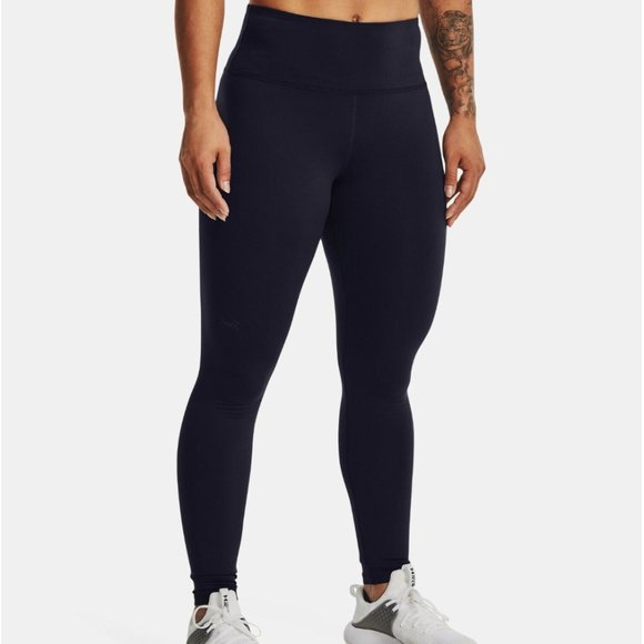 Under Armour Pants - Under Armour UA Cold Weather Full-Length Leggings - Blackout Purple
